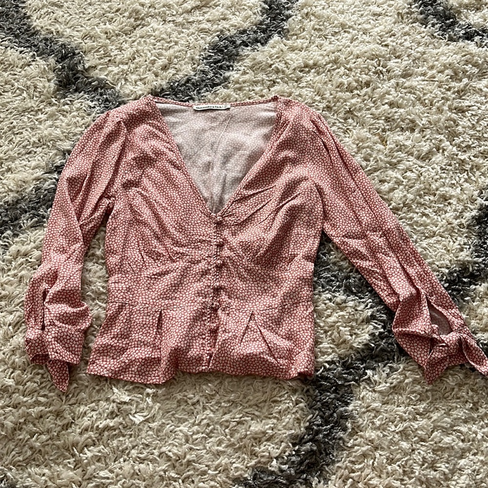Abercrombie Floral Blouse